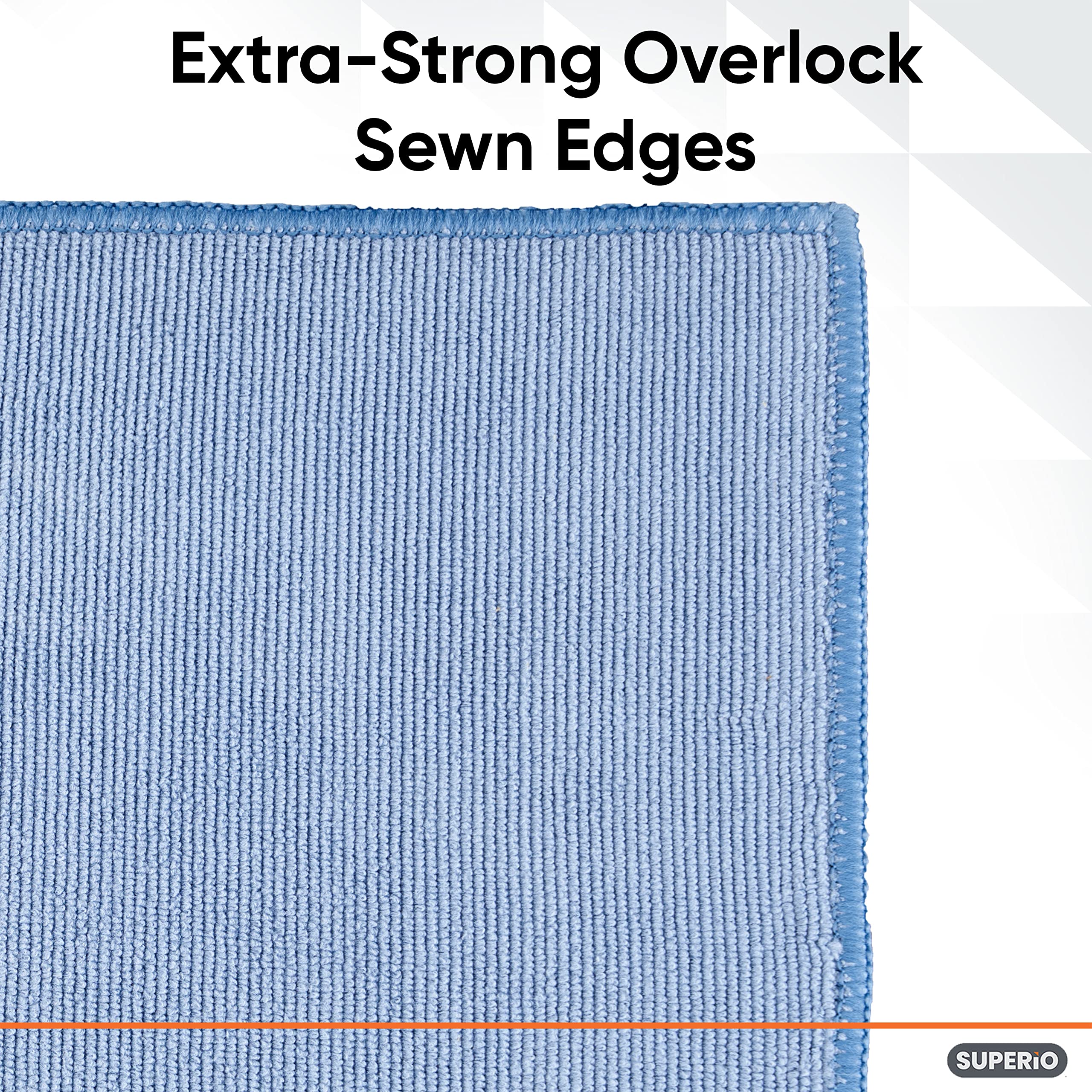 Amazon.com: Superio Blue Microfiber Cleaning Cloth for Car, House